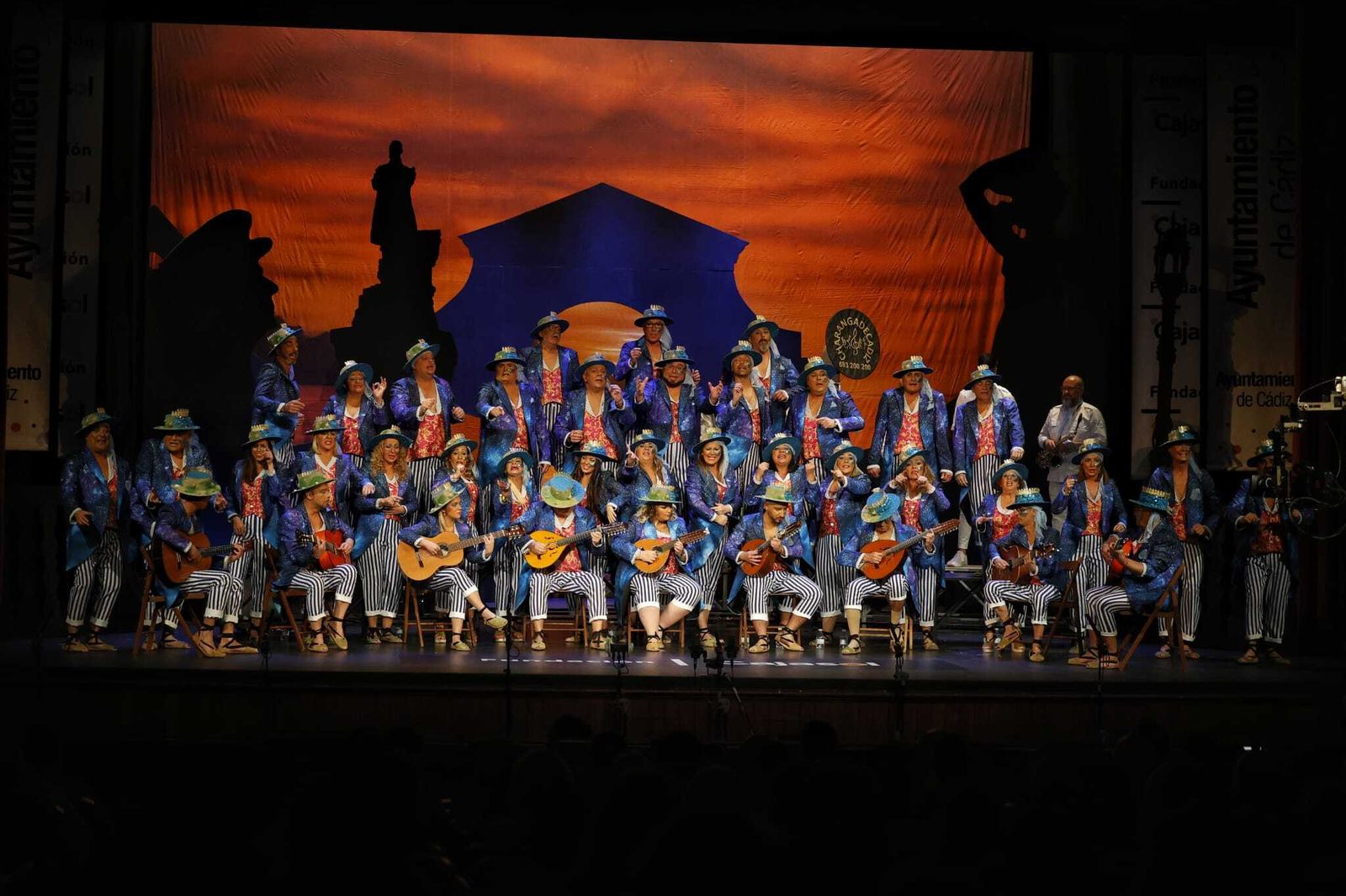 Coro 'La reina del sur'.