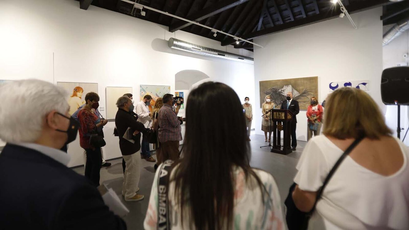 Las fotos de la Inauguración de la exposición de Felipe Gayubo