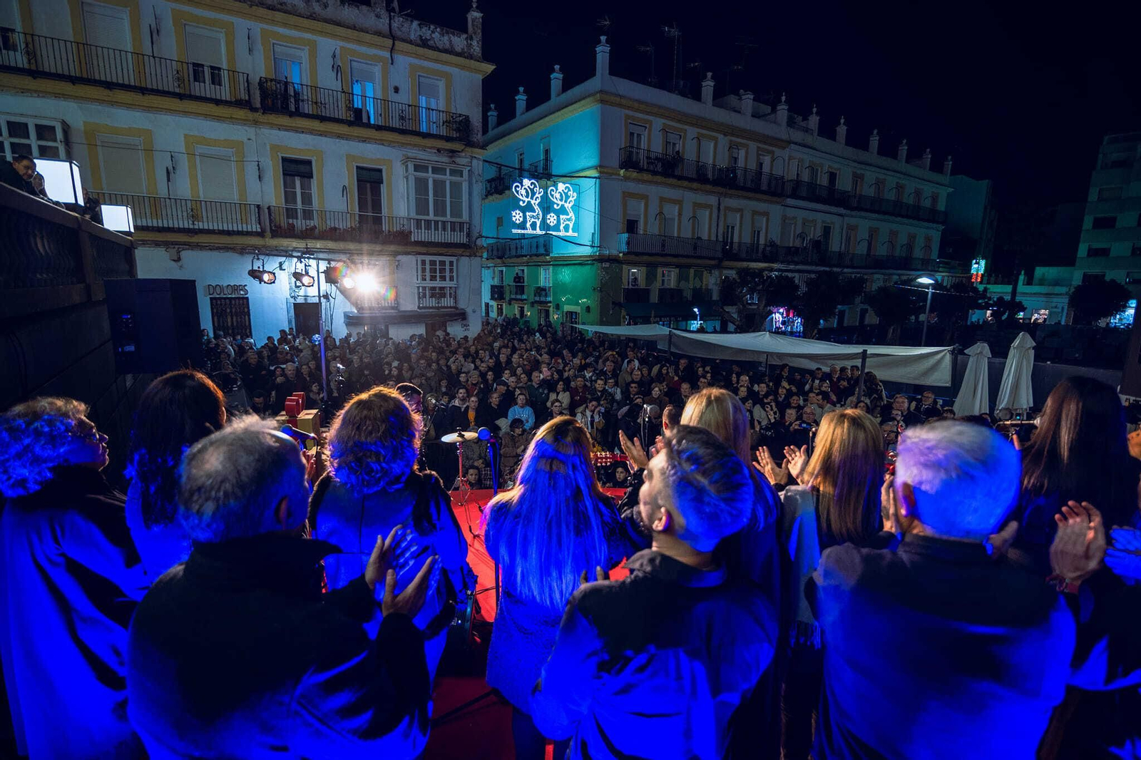 'Cantes de Nochebuena', las imágenes del espectáculo navideño celebrado en San Fernando