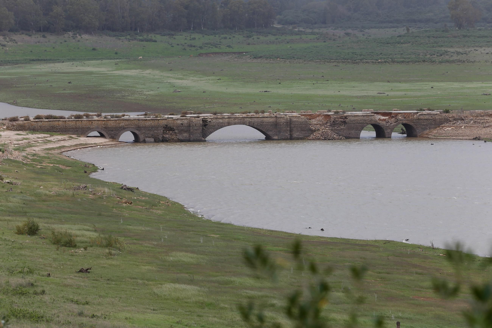 Las fotos del embalse de Charco Redondo tras la última DANA