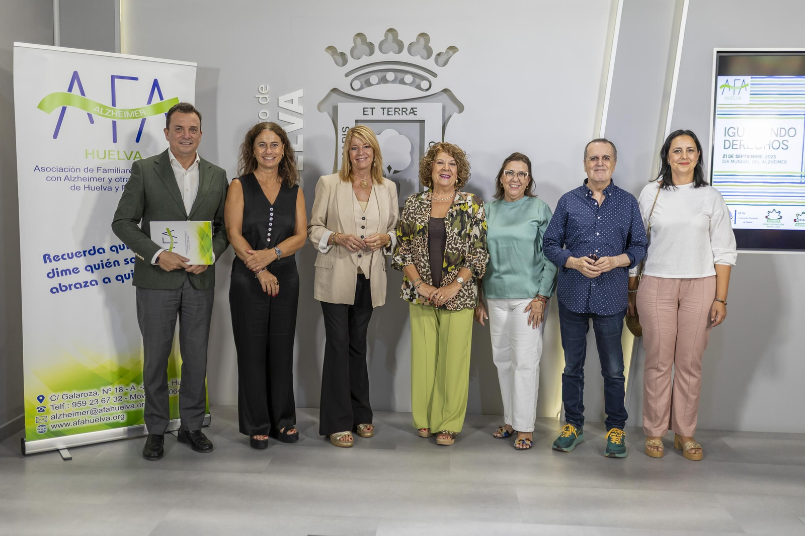 Presentación de la programación informativa y de concienciación enmarcada en el Día Mundial del Alzheimer.