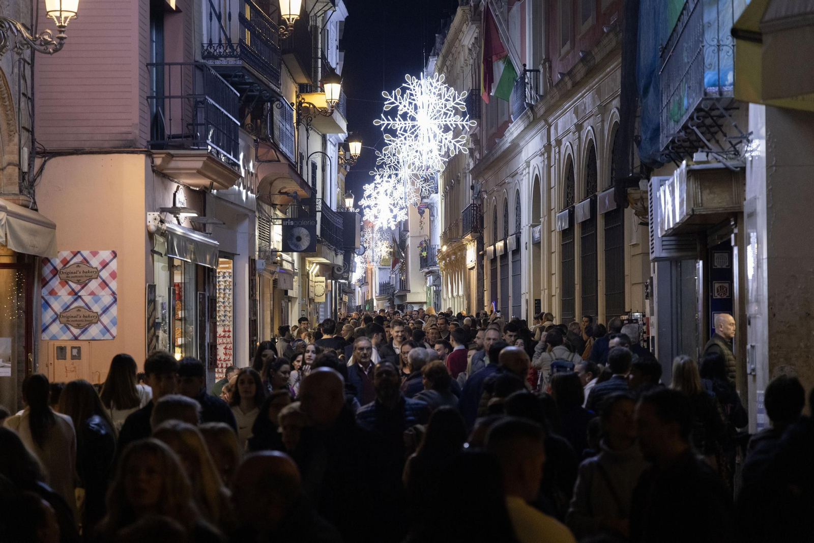 Las fotos del encendido de luces de Navidad en Sevilla