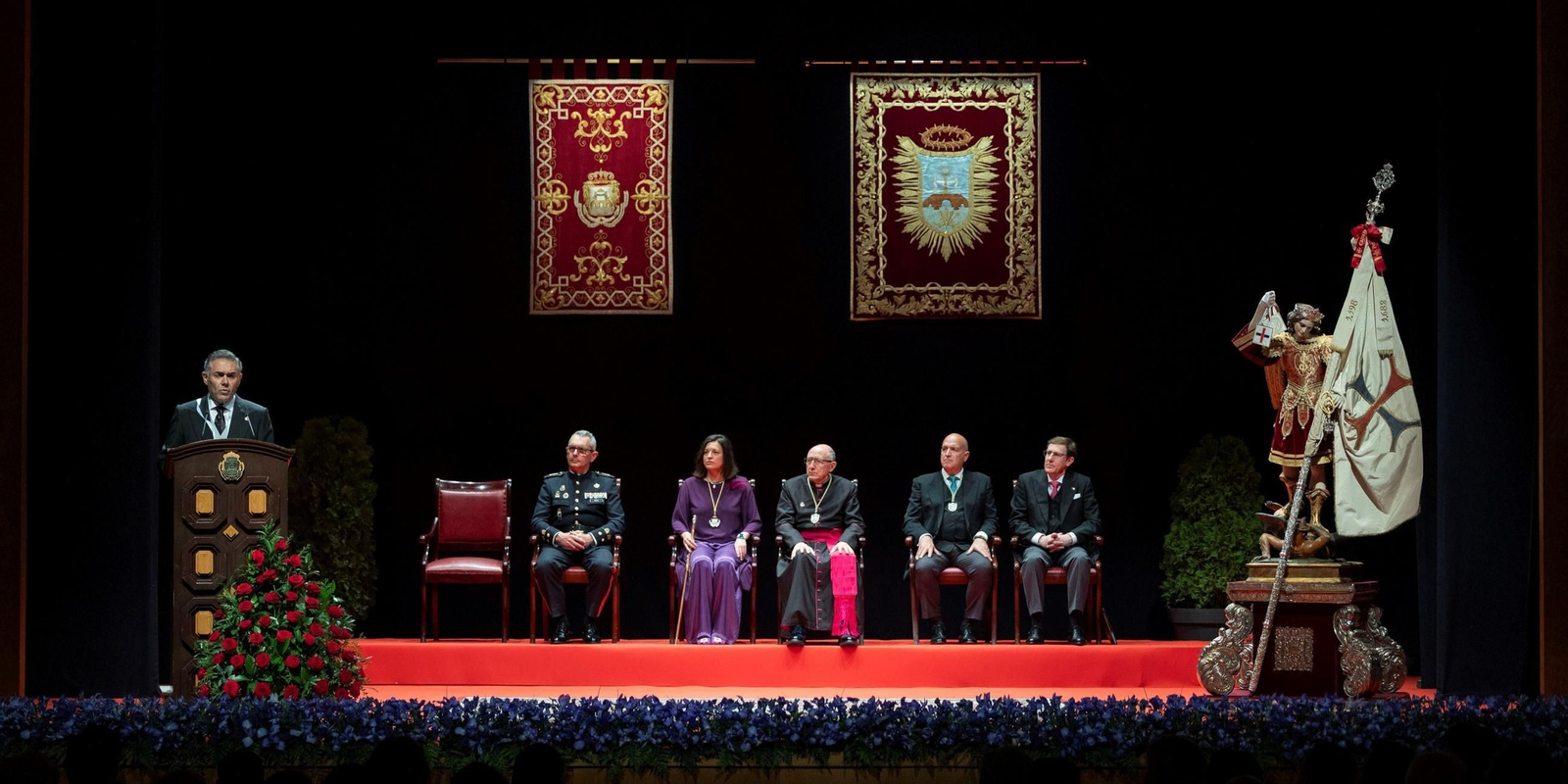 Pregón de la Semana Santa de San Fernando, en una imagen del año pasado