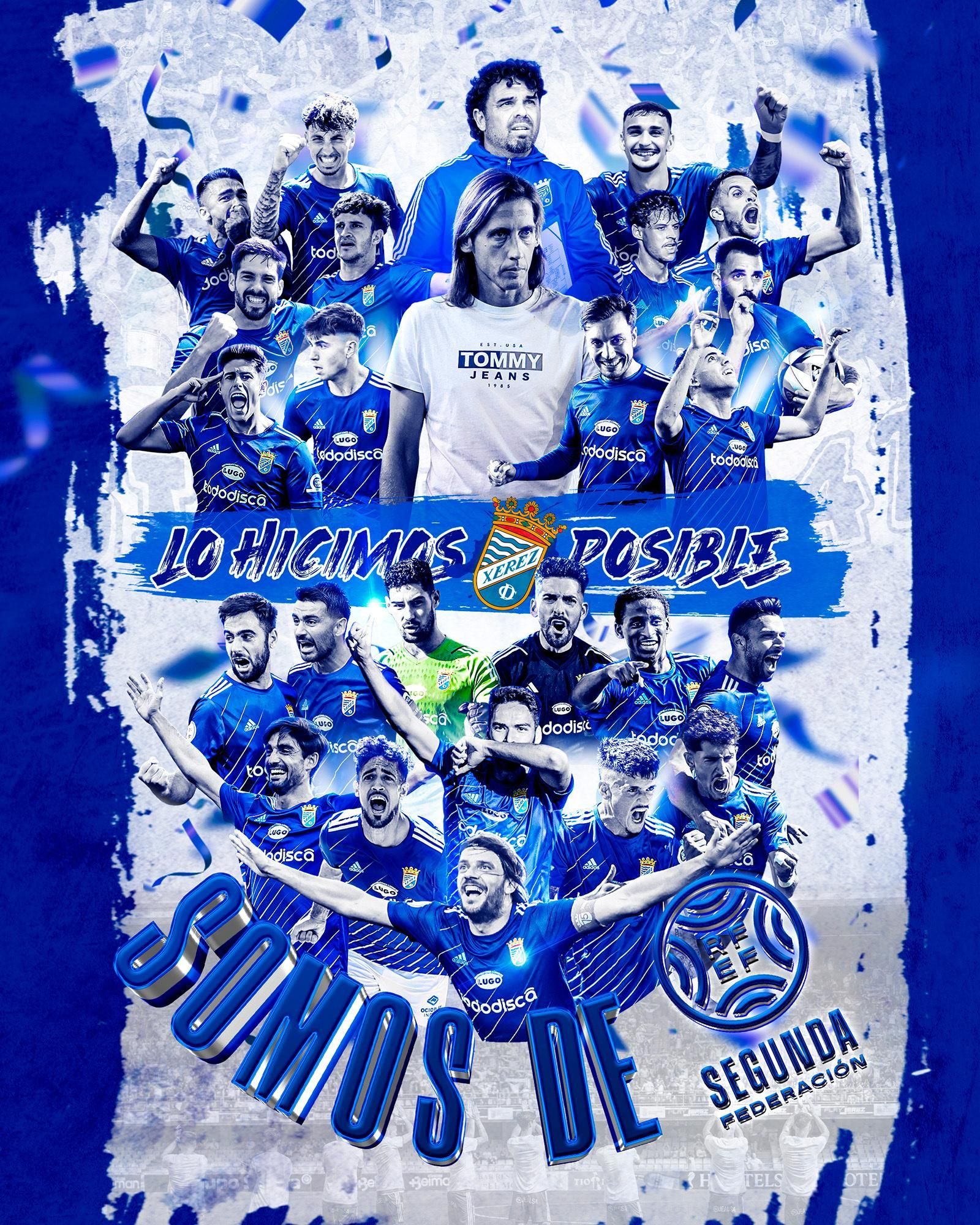 El Xerez CD ha ascendido a Segunda RFEF en Espiel.