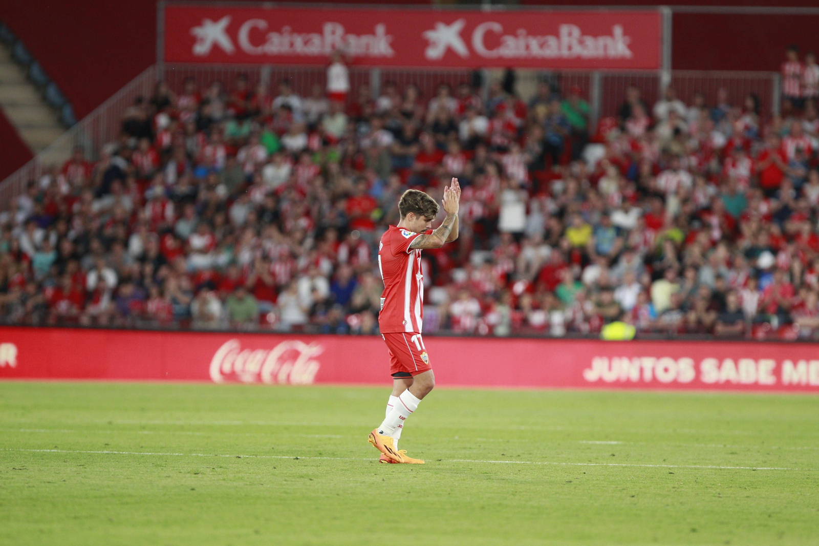 Imágenes del partido U.D. Almería-Elche C.F.