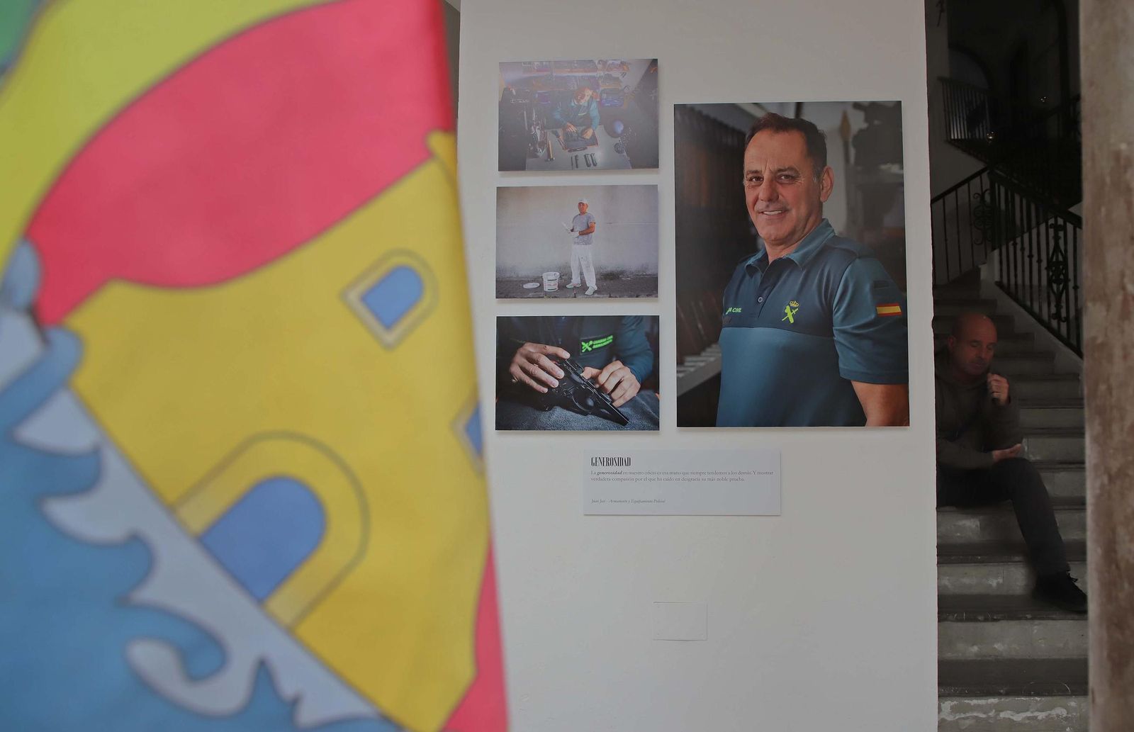 Fotos de la exposición fotográfica de la Guardia Civil en el Museo Municipal de Algeciras