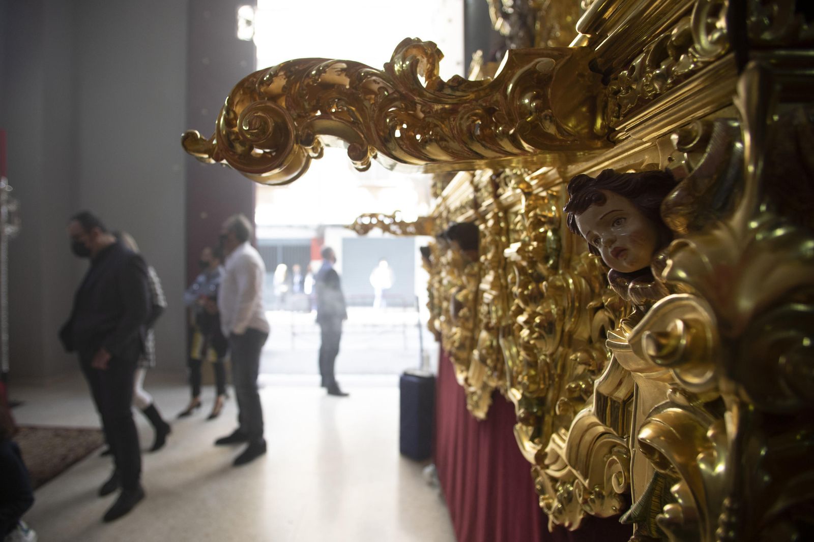 Fotos: La cofradía del Despojado, en San Andrés y con exposición