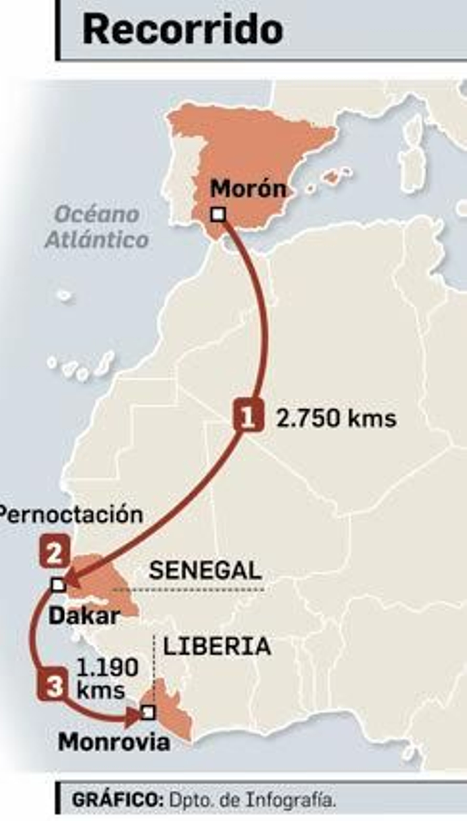 EEUU despliega un centenar de marines de Morón en Liberia