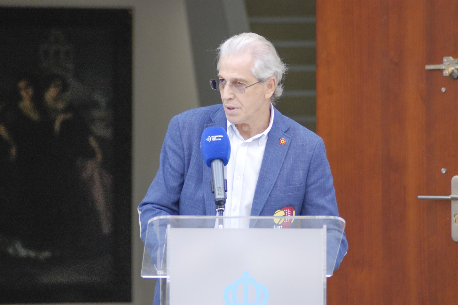 Las fotos del desfile de banderas de las selecciones participantes en el FIP Euro Pádel Cup de La Línea