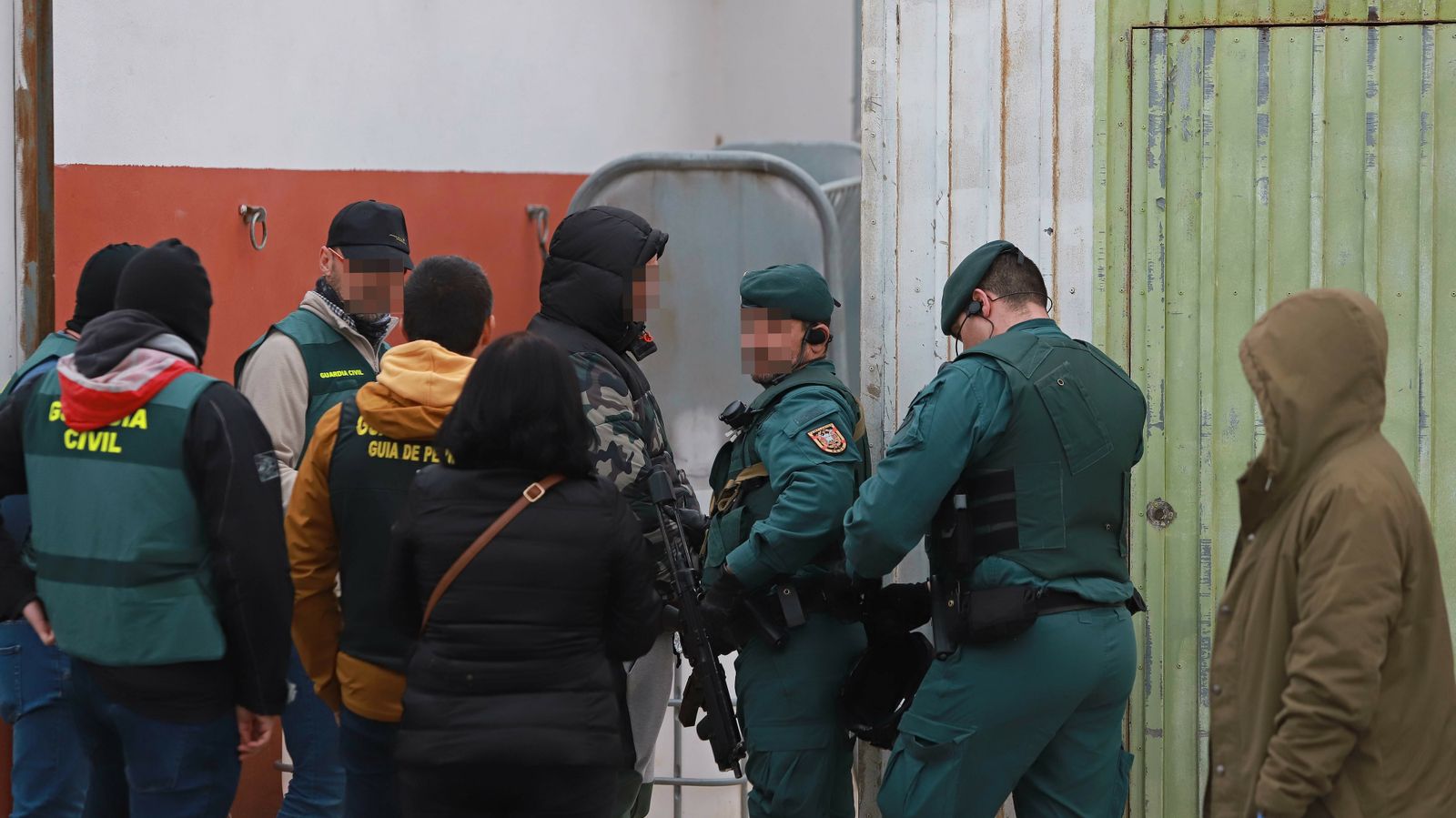 Registros de la Guardia Civil en La Línea y San Roque