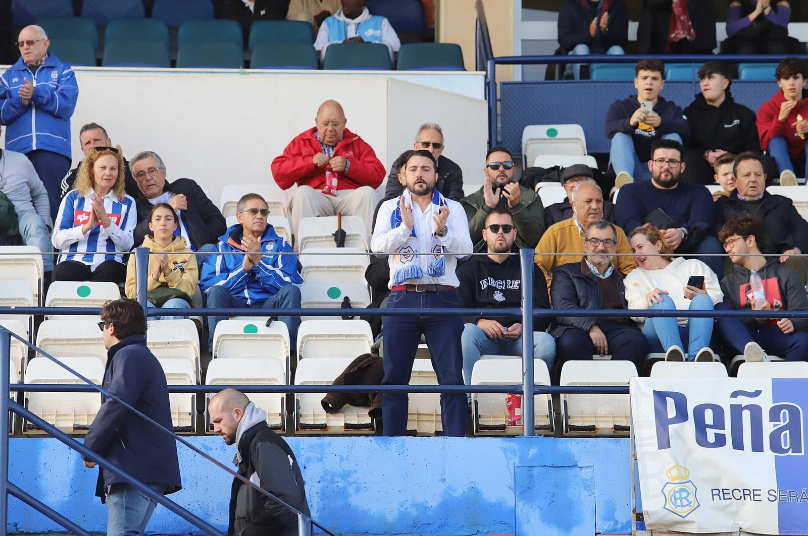 Imágenes del Recreativo de Huelva-Vélez