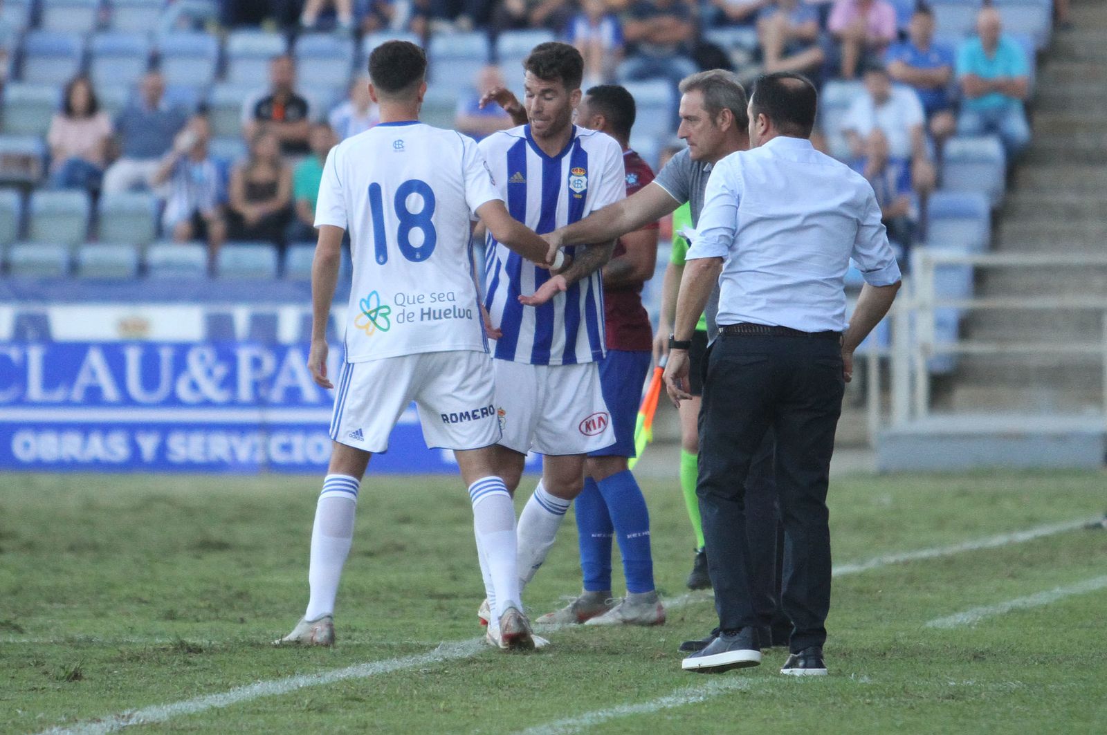 Imágenes del Recreativo de Huelva-Jumilla