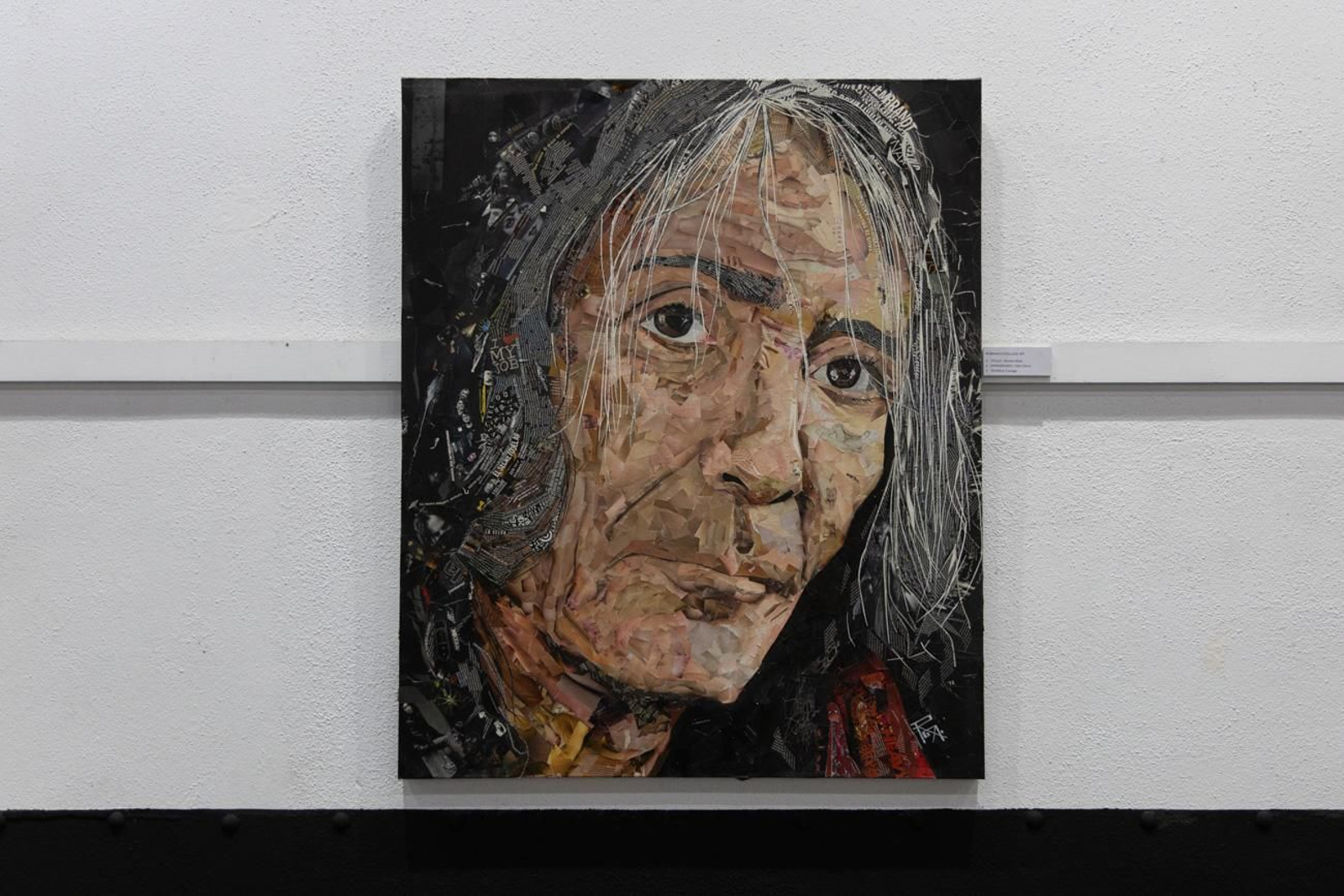 Los personajes más conocidos del "Jaén cultureta" se retratan en los collages de 'Miradas'