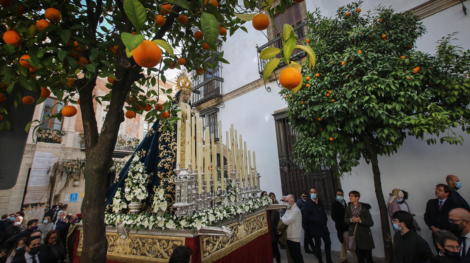 Loreto se trasladó hasta la basílica de la Merced