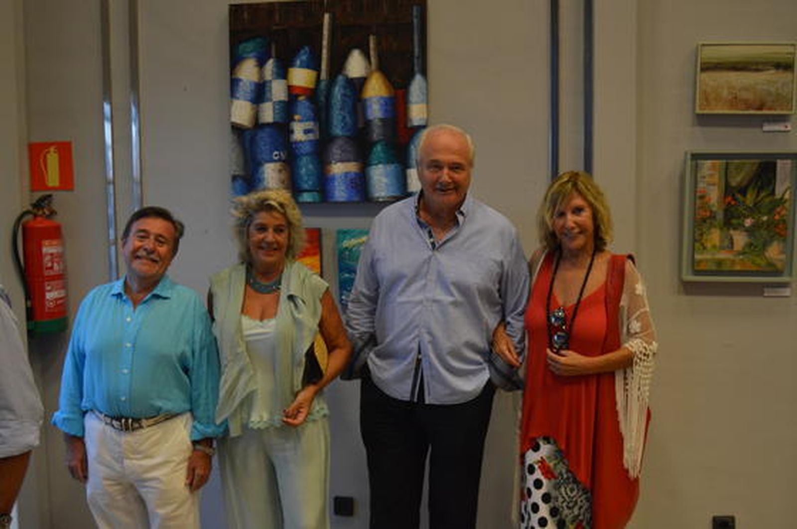 Antonio Ramírez, Pilar Gracia, Rafael Plaza y Concha Baras.

Foto: Ignacio Casas de Ciria