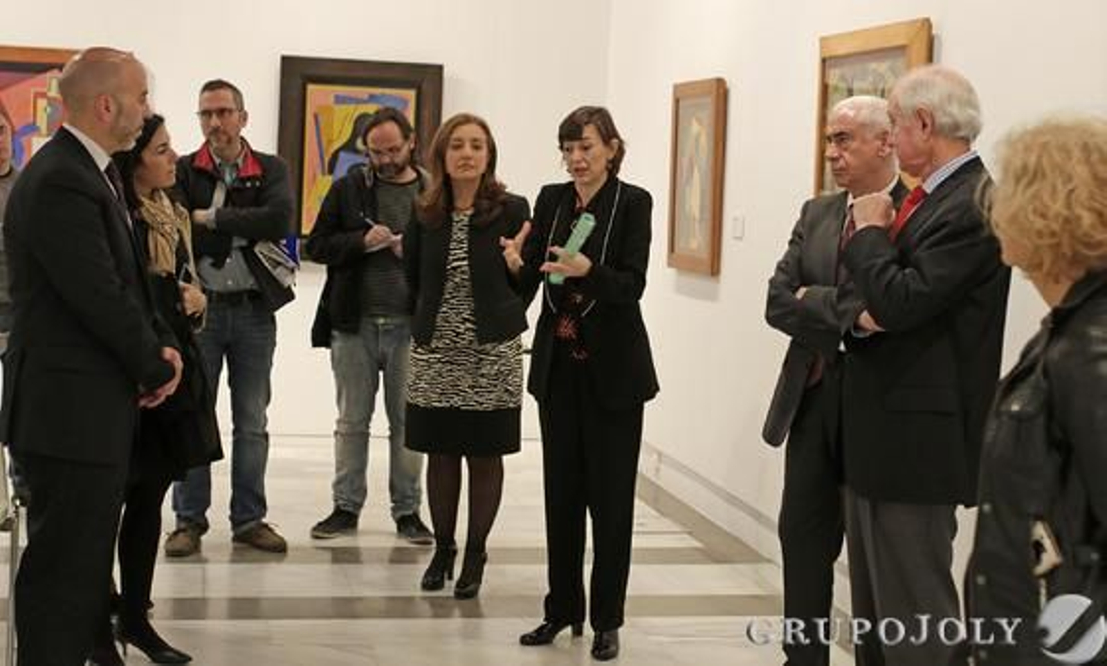 Las imágenes de la inauguración de 'Colección cubista de Telefónica'