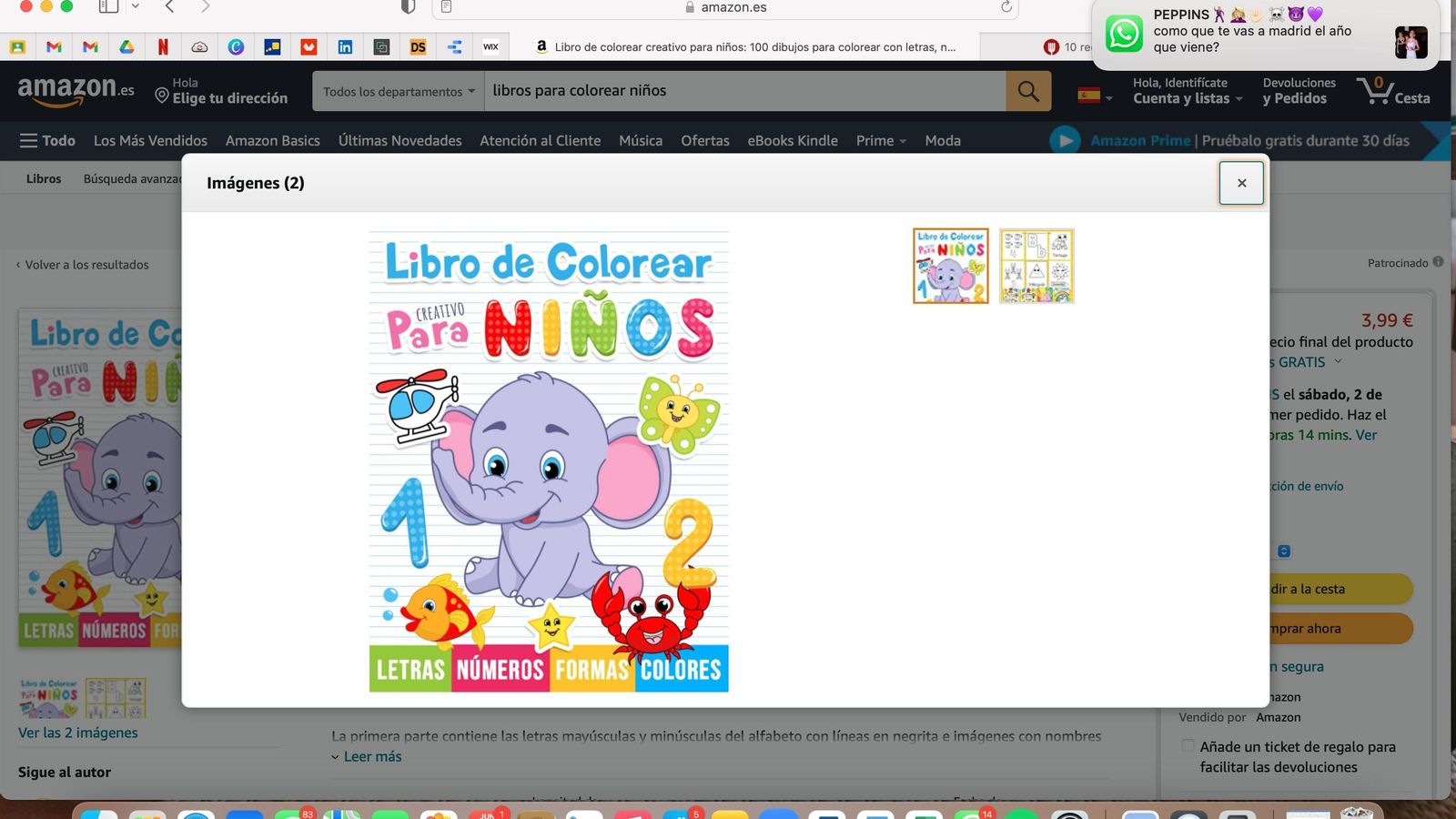 Libro de colorear creativo para niños