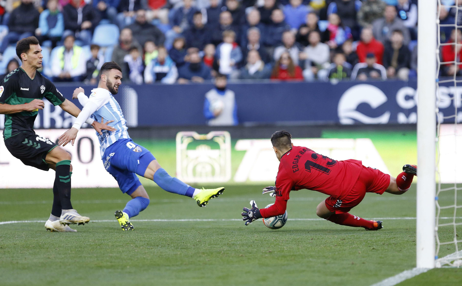 Las fotos del Málaga CF-Elche Las fotos del Málaga CF-Elche