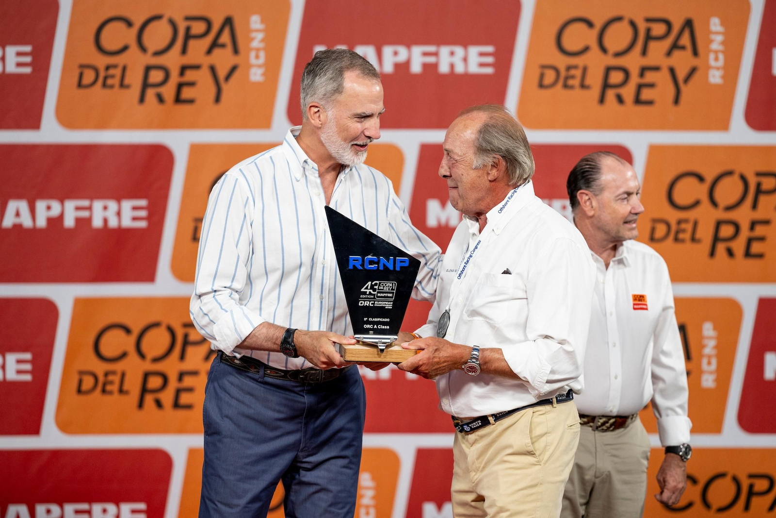 Las fotos de la entrega de premios de la Copa del Rey Mapfre de vela