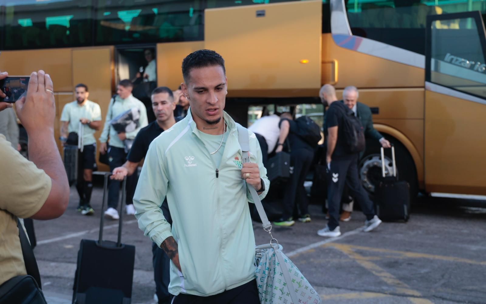 Las fotos del viaje del Betis a Genk