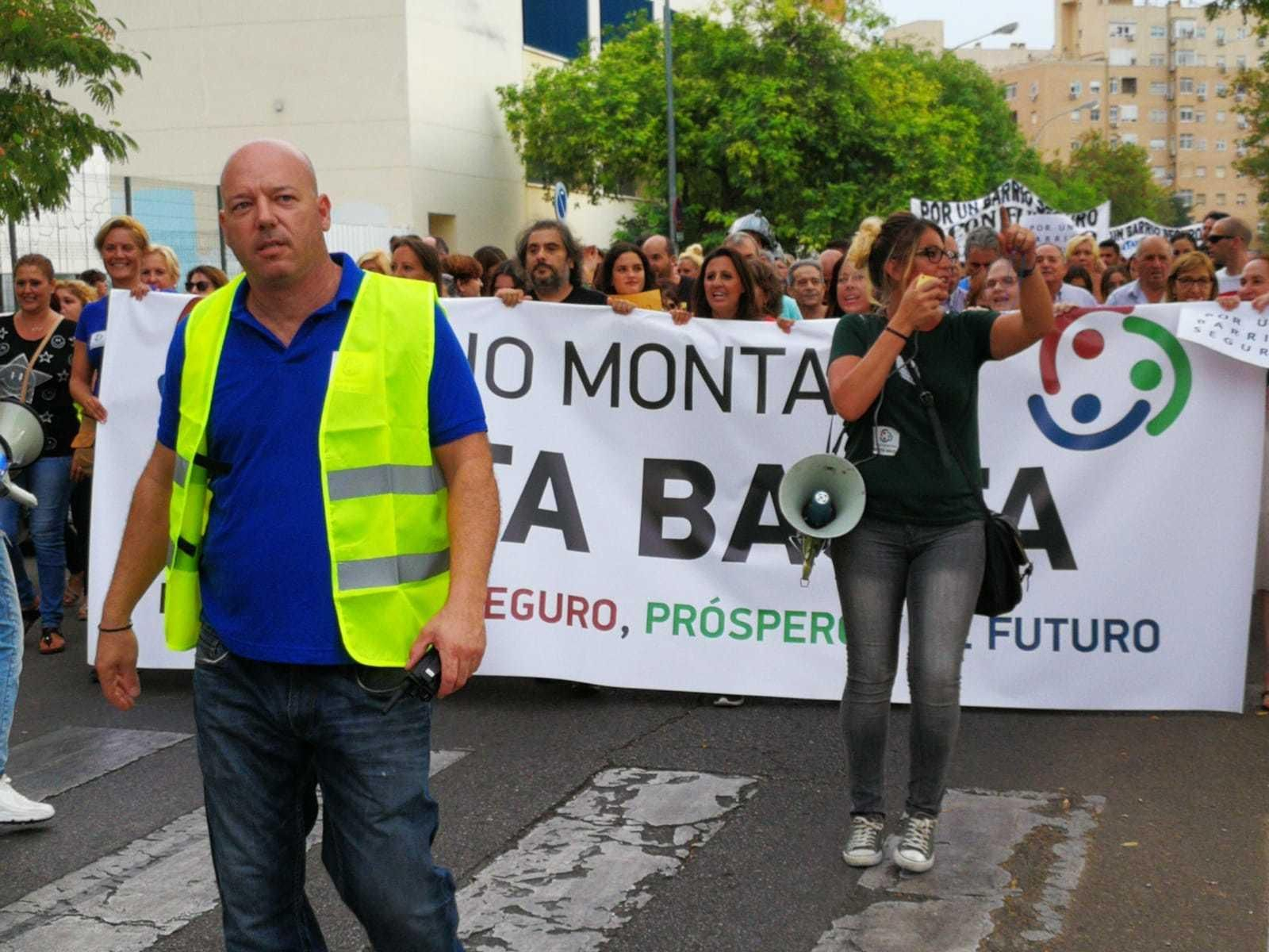 Imágenes de la manifestación en Pino Montano