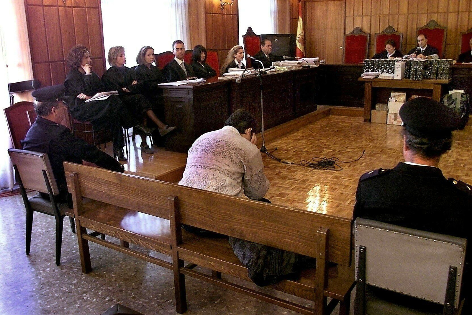 Joaquín Ferrándiz, durante el juicio por el asesinato de cinco mujeres.