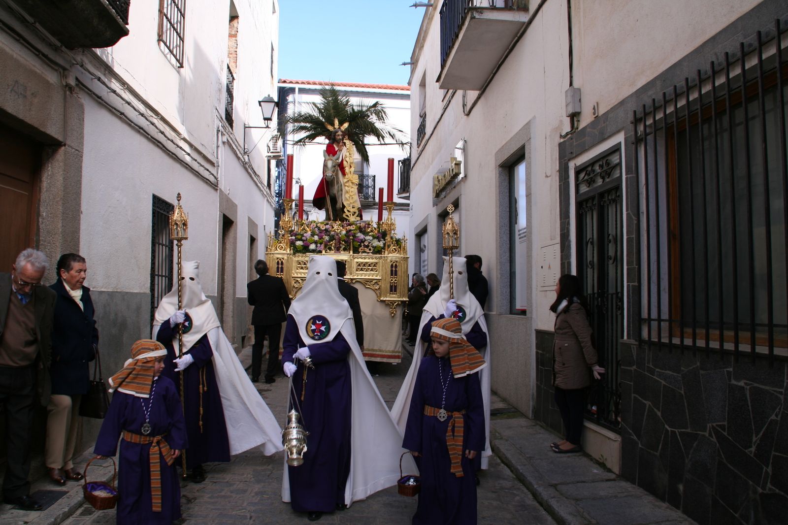 Procesión de la Borriquita en Hinojosa del Duque