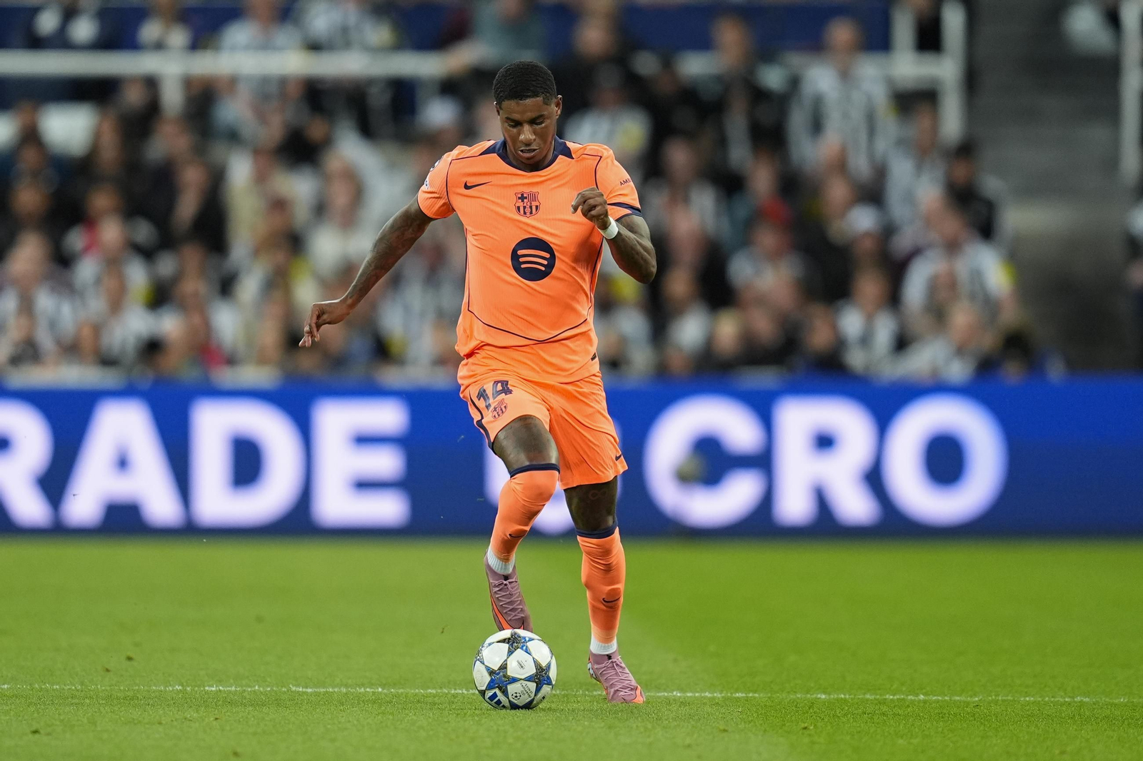 Las fotos del Newcastle-Barcelona