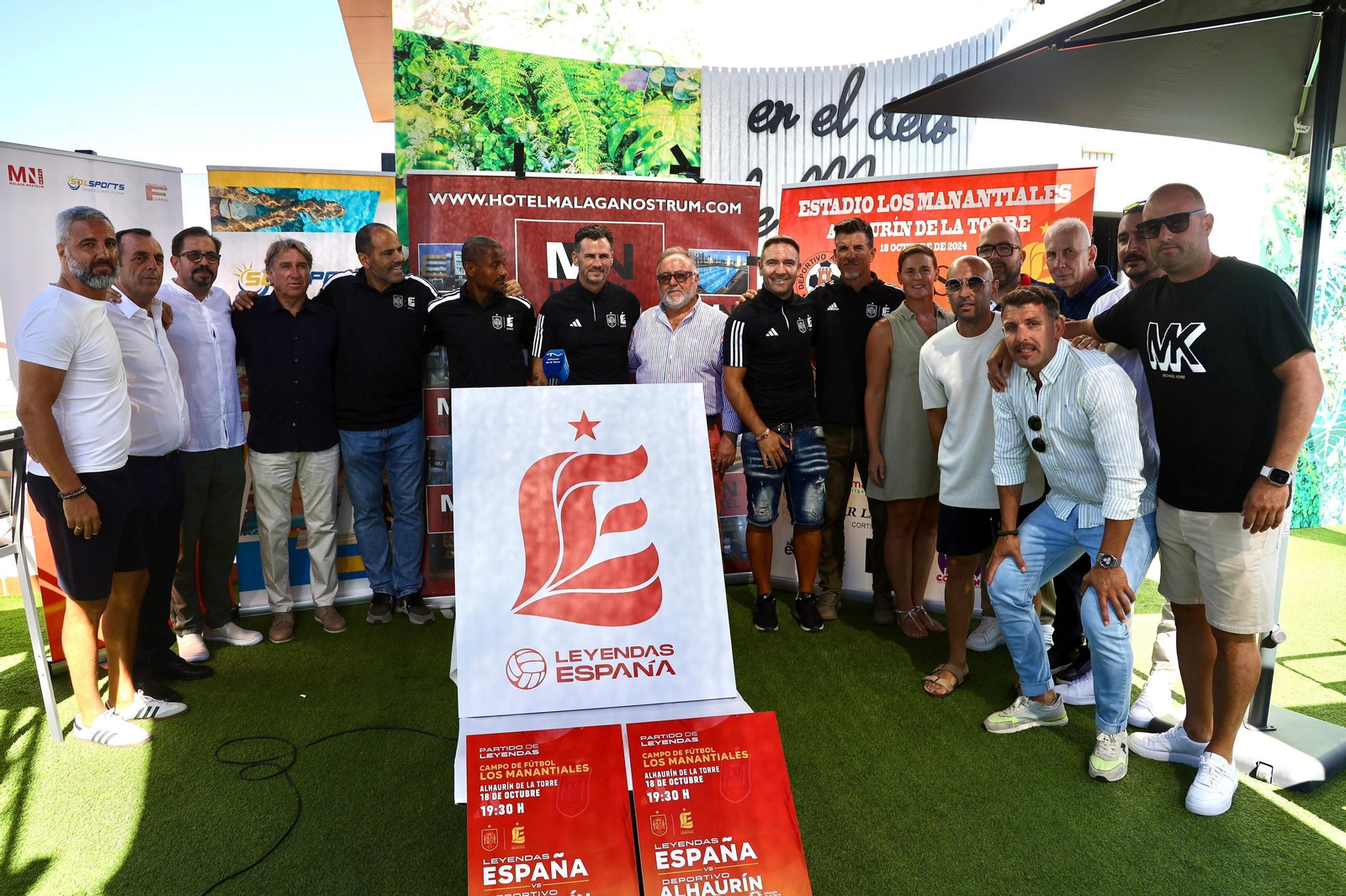 Las Leyendas de España presentan su partido en Alhaurín de la Torre Las Leyendas de España presentan su partido en Alhaurín de la Torre