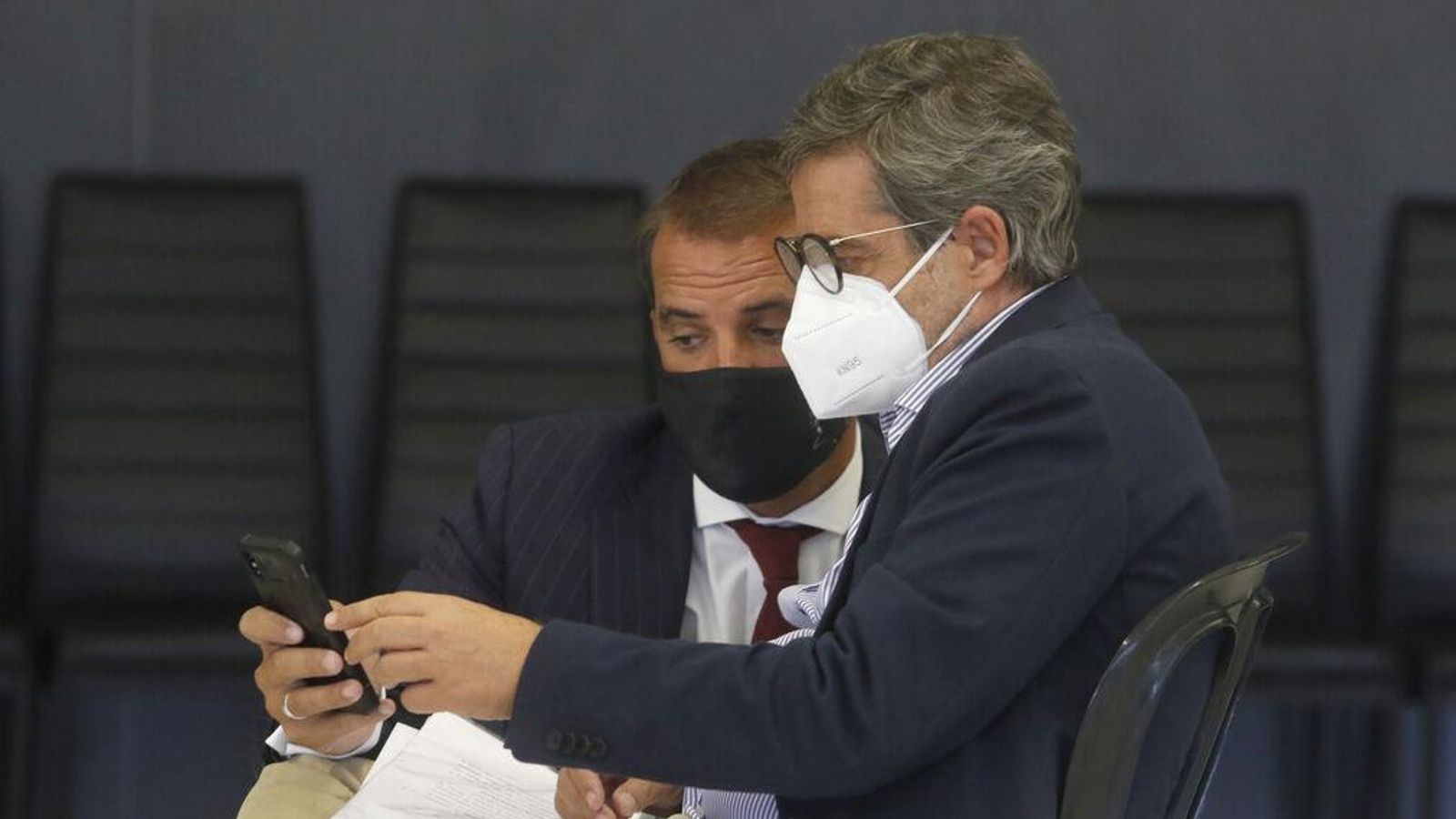 El ex presidente, Carlos González, en la última junta general. El ex presidente, Carlos González, en la última junta general.