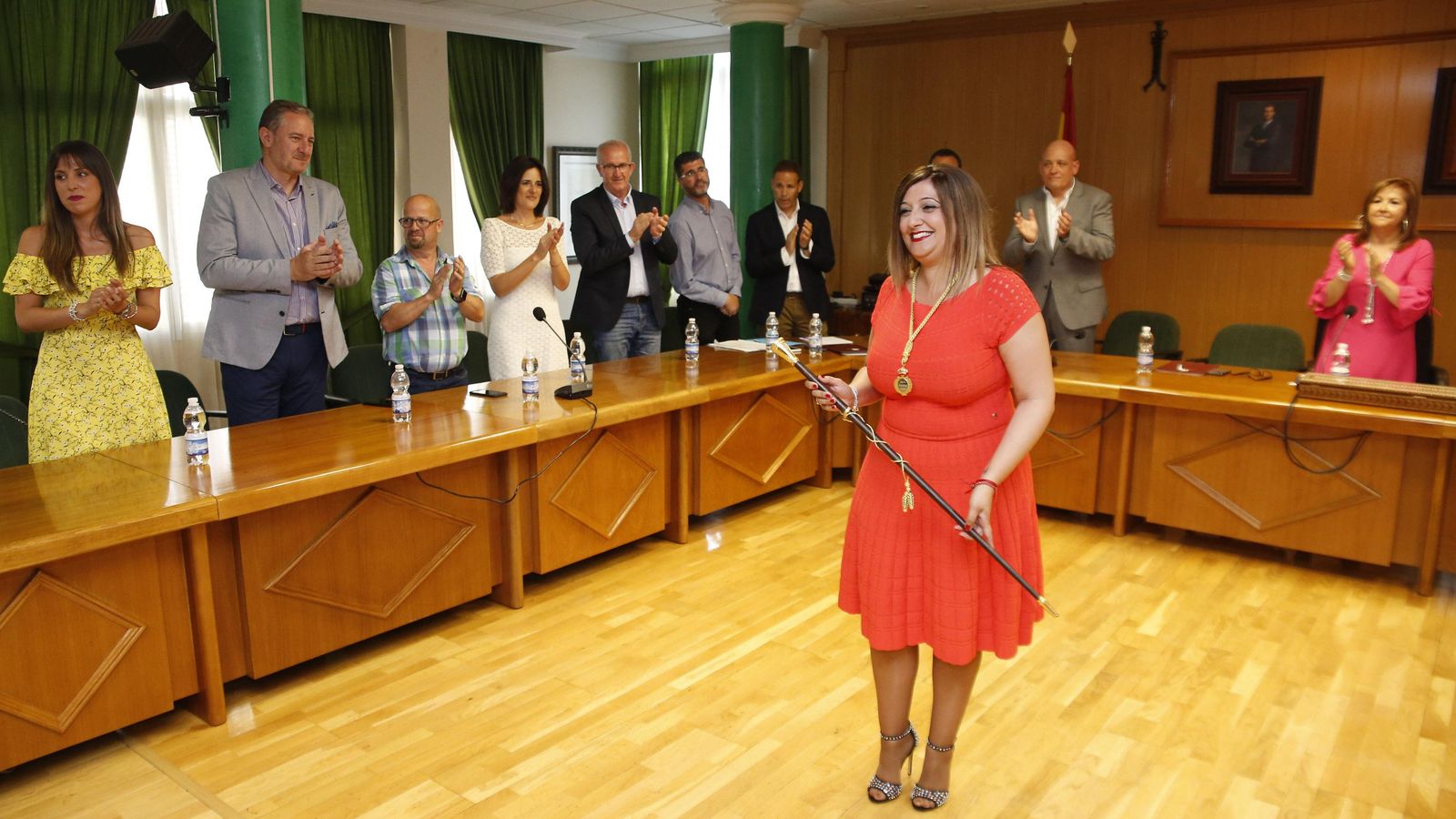 Toma de posesión de Dolores Cañavate.