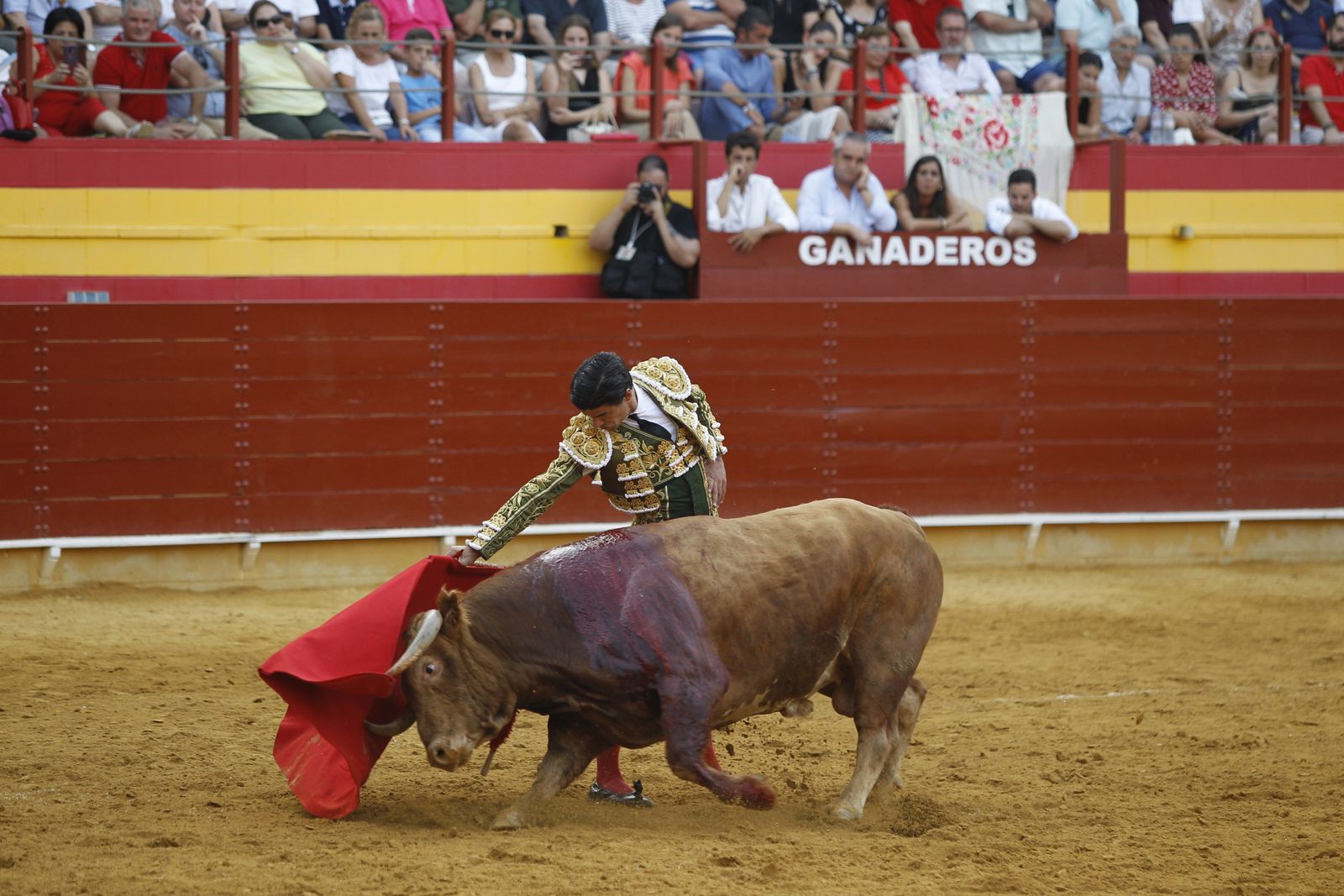 Fotogalería corrida toros Feria Santa Ana-Roquetas de Mar-El Juli-Perera-Aguado