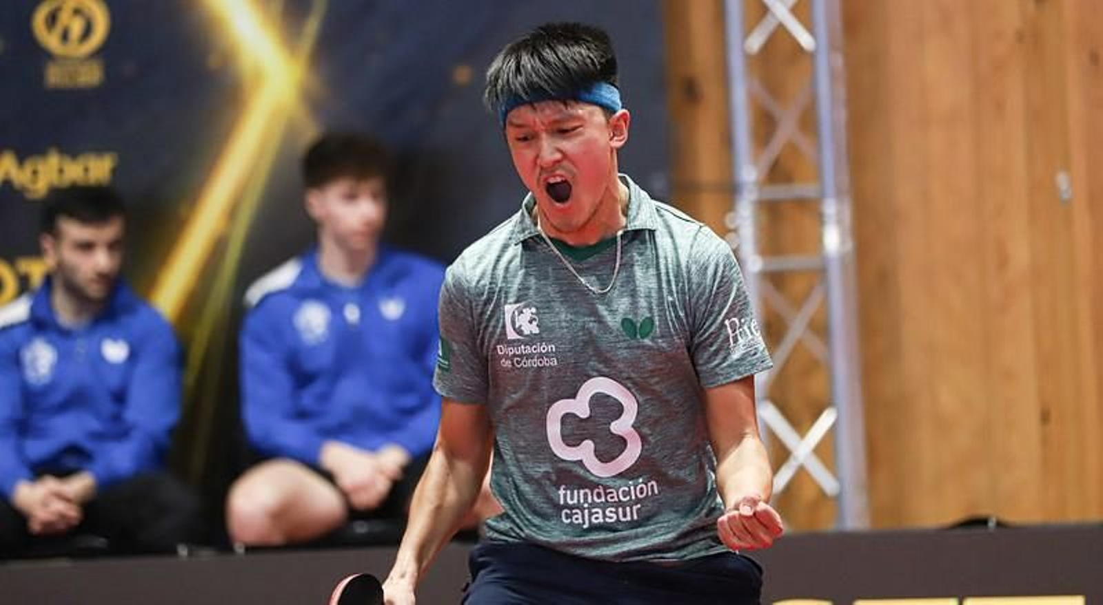 Diogo Chen, en un partido con el Cajasur Priego.