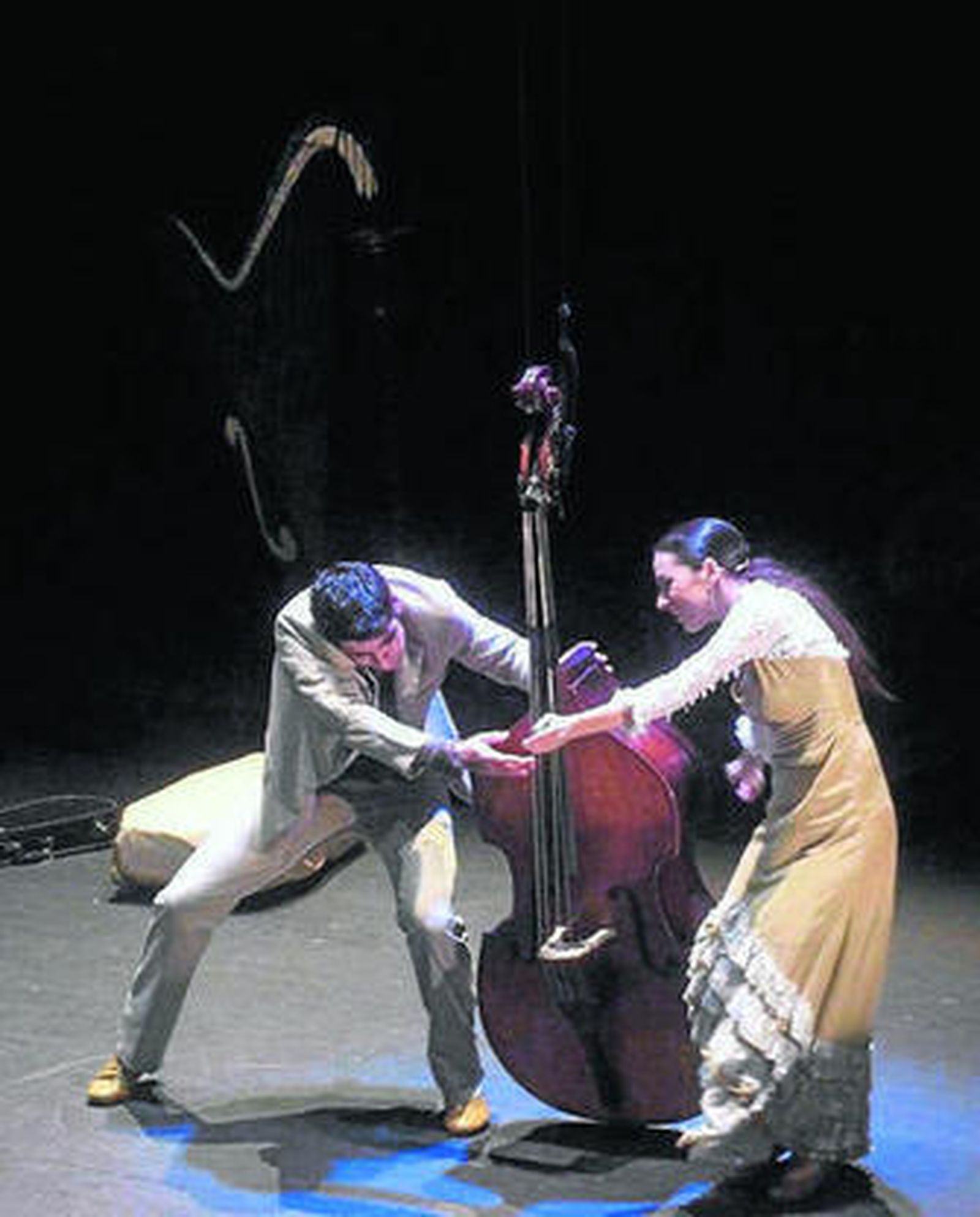 Alberto Ruiz y Anabel Veloso en 'Sinfonía Fantasmal'.