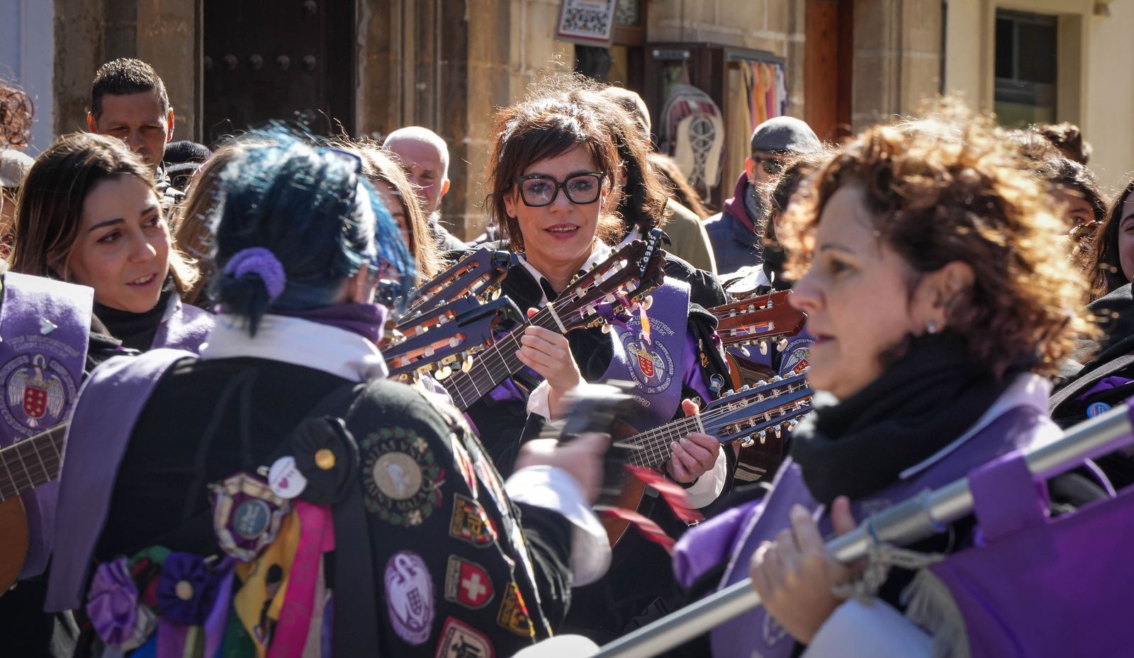 Las Tunas animan el centro de Jerez, en imágenes
