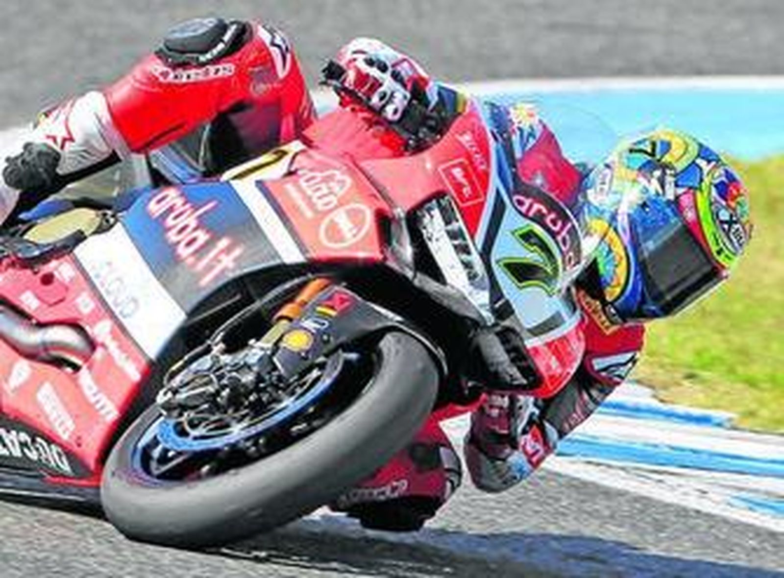 Chaz Davies imprimió con la Ducati un ritmo inalcanzable para sus rivales.