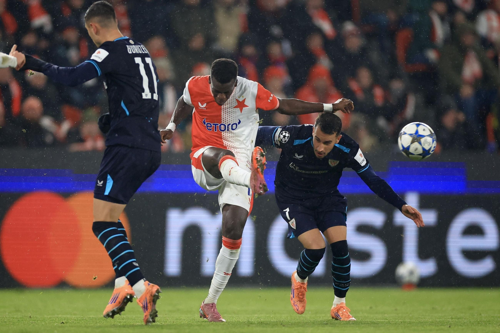 Las imágenes del Slavia Praga-Athletic