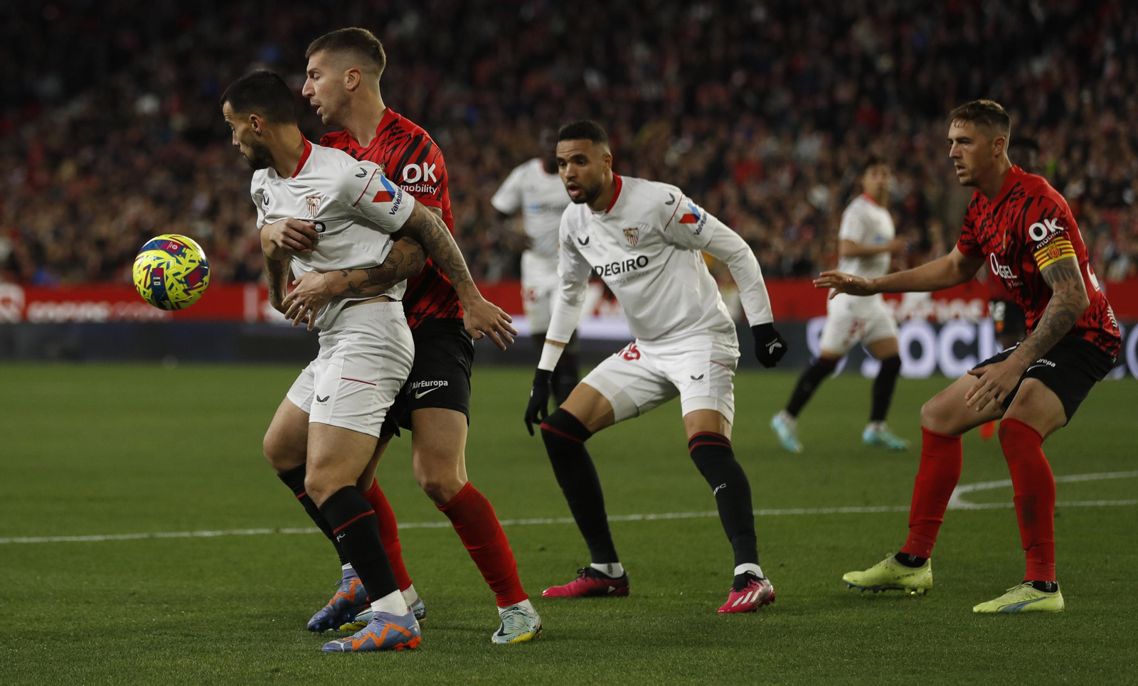 Las imágenes del Sevilla-Mallorca