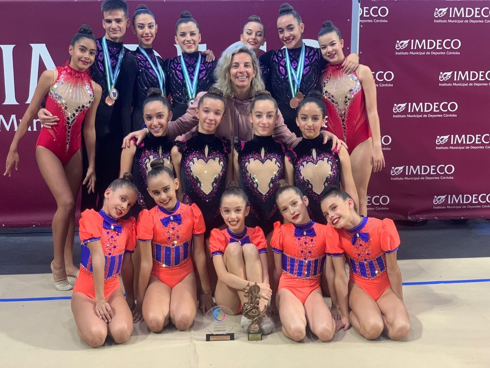 El Rítmico Colombino cumplió con creces los objetivos en tierras cordobesas.