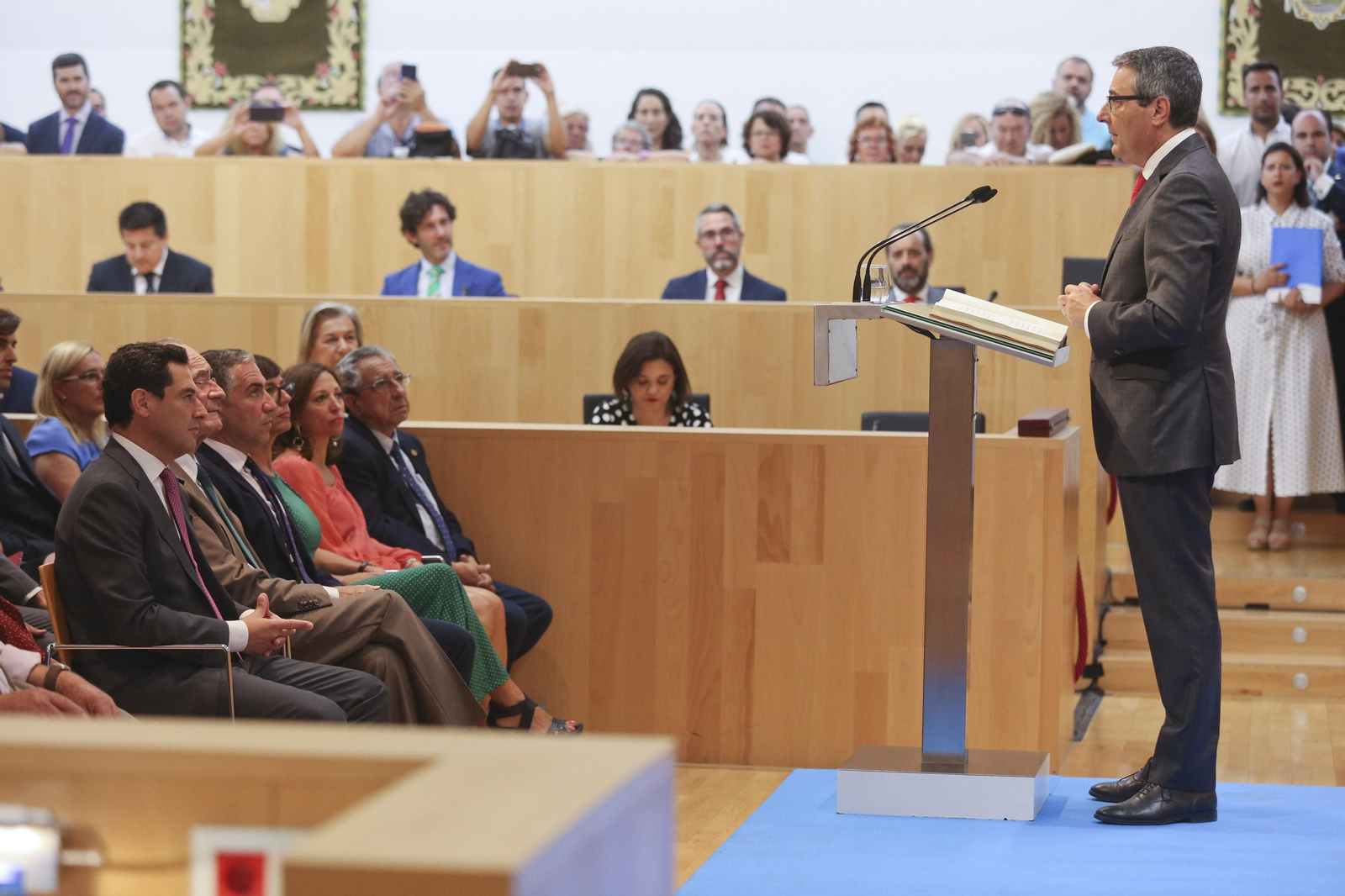 Las fotos del Pleno de la constitución de la Diputación de Málaga