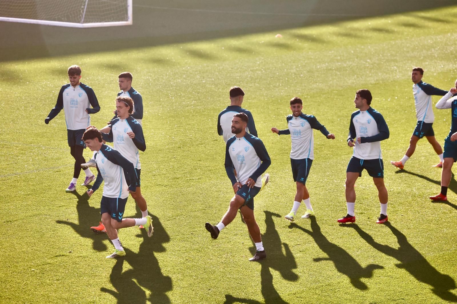 El Málaga CF se prepara para asaltar El Arcángel