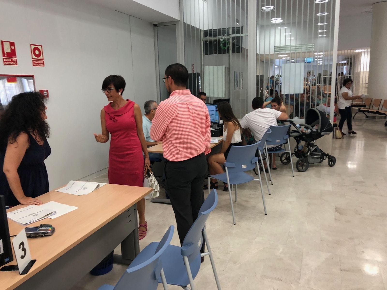 La Oficina de Extranjería de Málaga en una imagen de archivo.