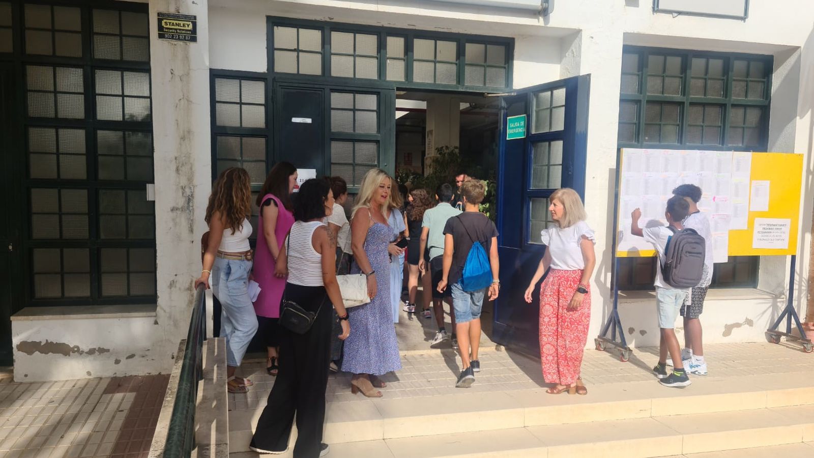 Curso escolar en San Juan del Puerto.