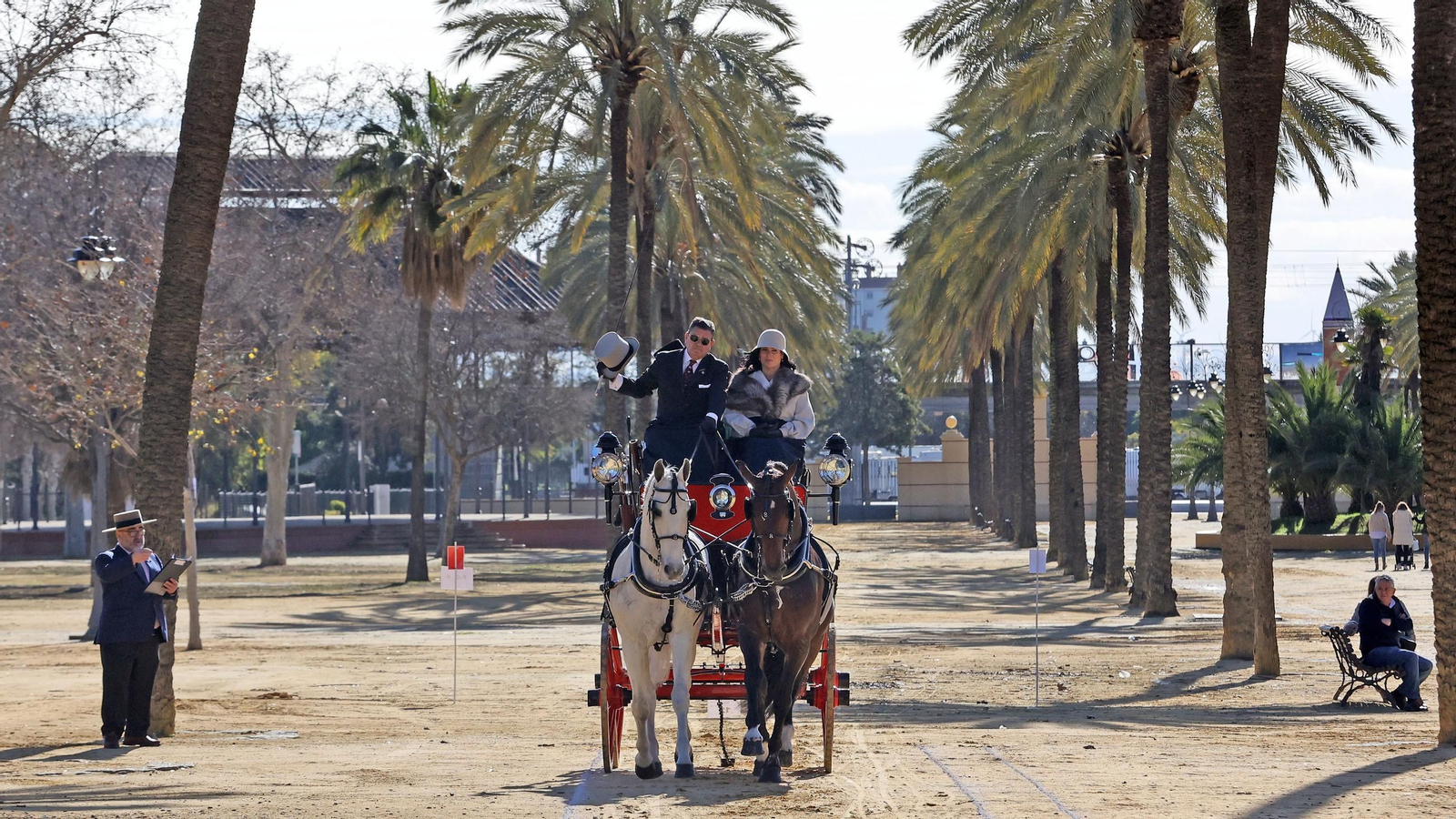 Concurso de enganches por las calles de Jerez