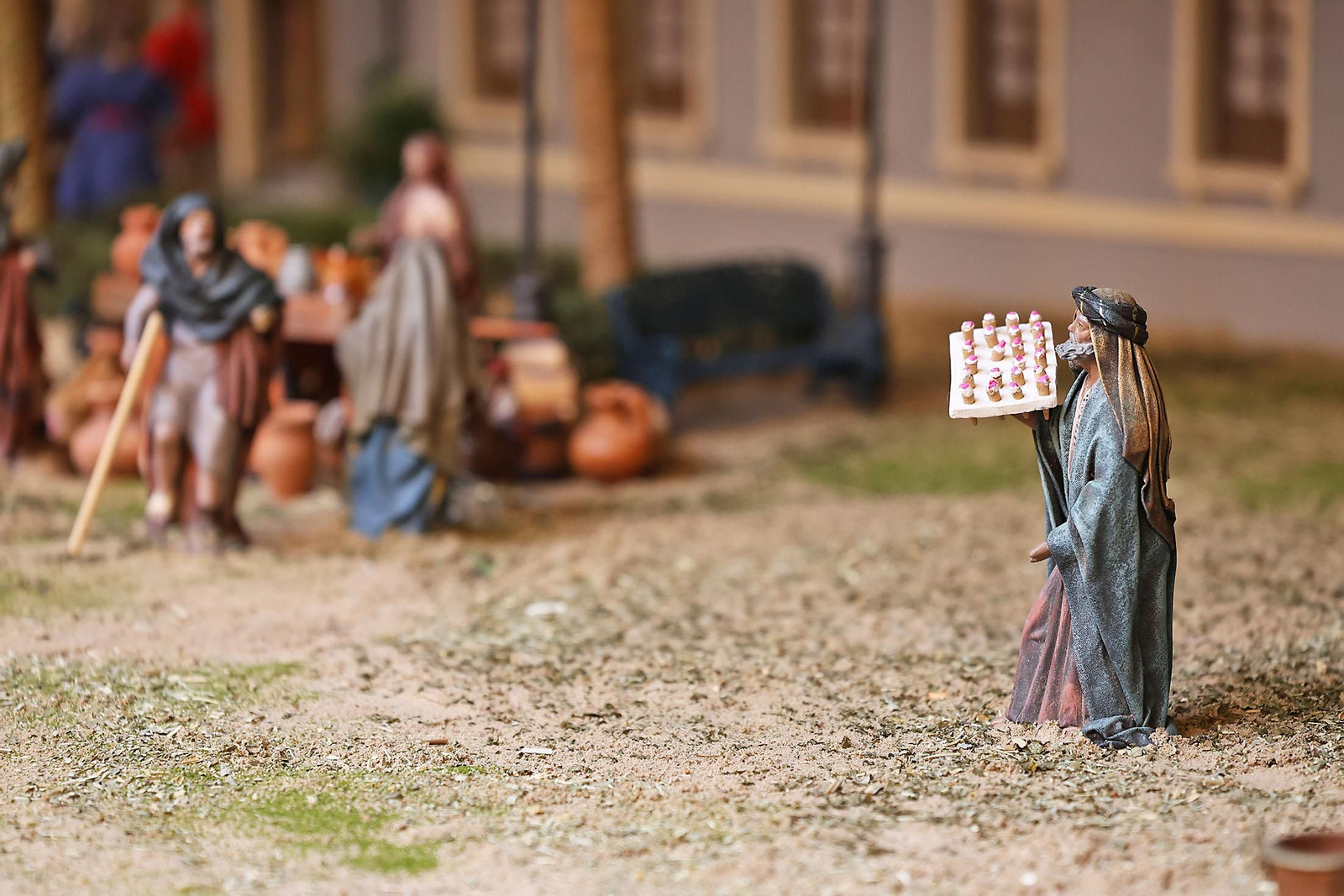 Imágenes de la inauguración del Belén del Ayuntamiento de Huelva