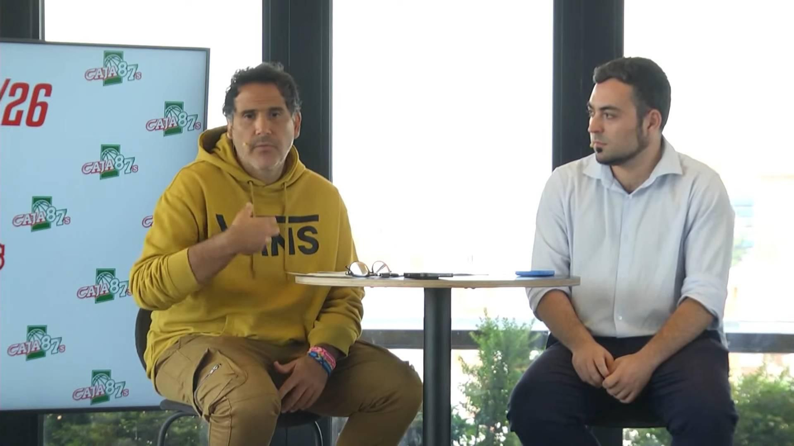 El presidente del Caja 87, Gonzalo Crespo explica las novedades para la 2025/26