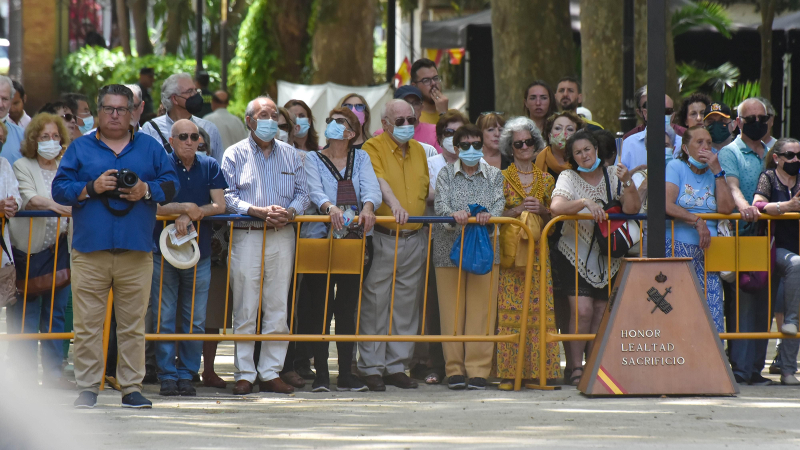 Las fotos del acto del 178 aniversario de la fundación  de la Guardia Civil