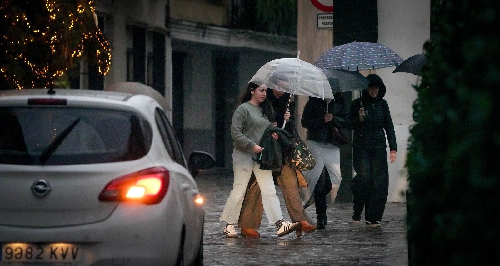 Este martes 13 se activa el aviso amarillo en Jerez por fuertes lluvias