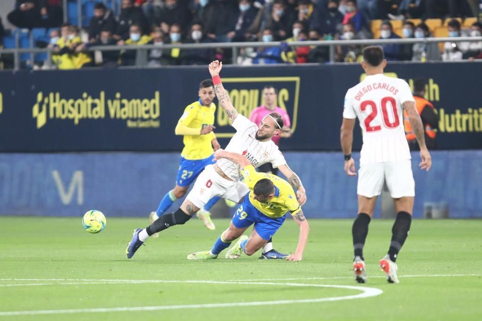 Las imágenes del Cádiz-Sevilla de Liga