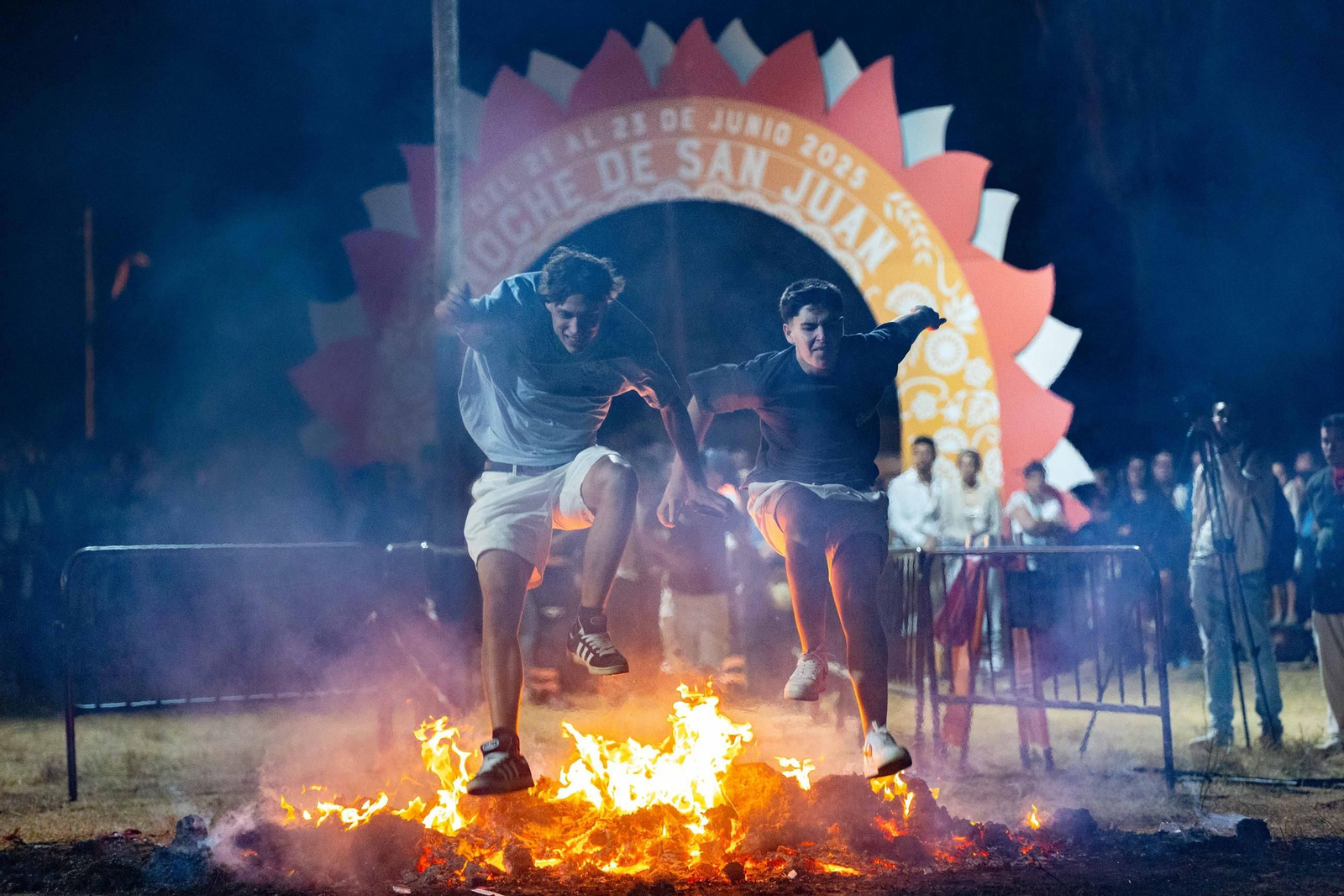 Noche de San Juan en La Casería: las imágenes